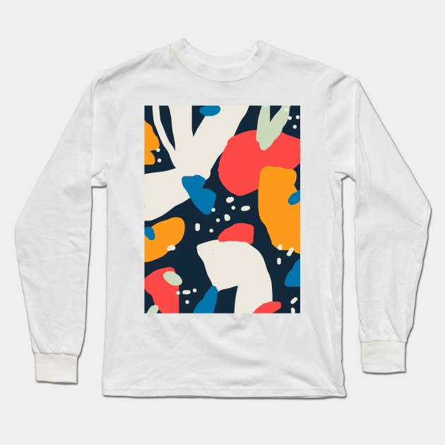 Abstraction #16 Long Sleeve T-Shirt by juliealex